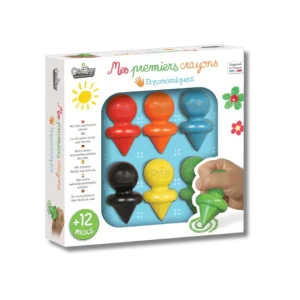 Coffret créatif pour enfants - Mes 6 premiers crayons