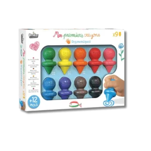 Coffret créatif pour enfants - Mes 9 premiers crayons