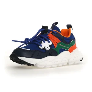 Chaussures Flower Mountain Yamano 3 Junior - Azure Navy Green Red