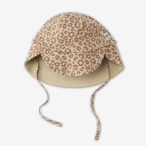 Chapeau soleil anti-UV - Leopard Brown